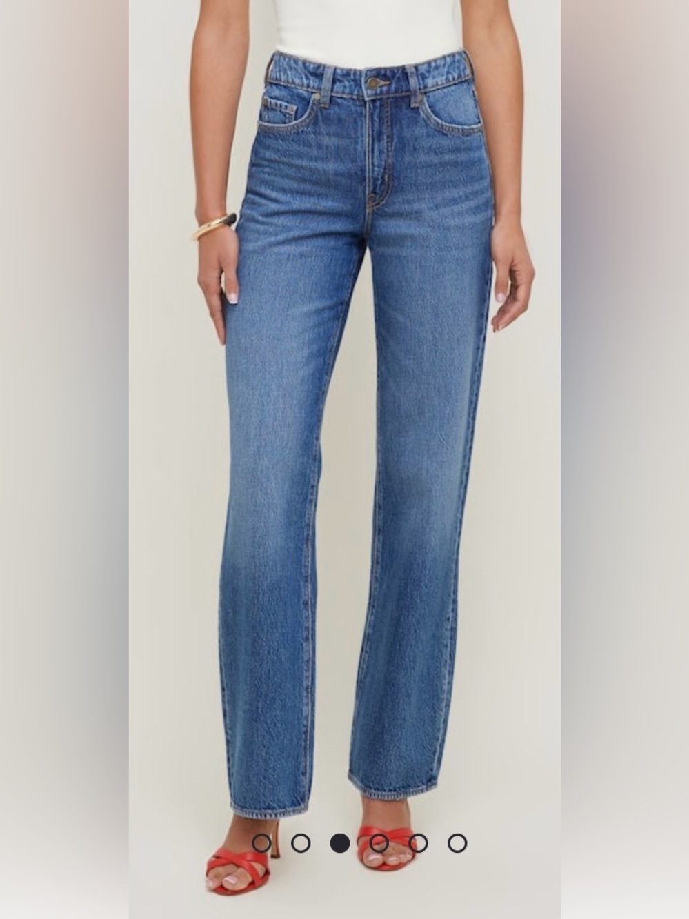 Heidi High-Rise Wide-Leg Jeans